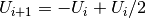 U_{i+1} = -U_i + U_i/2