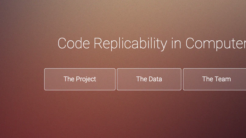 Code Replicablity