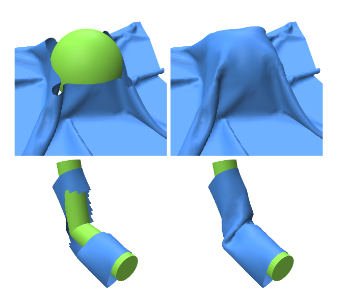 Inpainting Holes In Folded Fabric Meshes David Coeurjolly