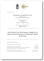 Anti-Aliased Low Discrepancy Samplers for Monte Carlo Estimators in Physically Based Rendering