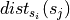 dist_{s_i}(s_j)