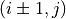 (i\pm 1, j)