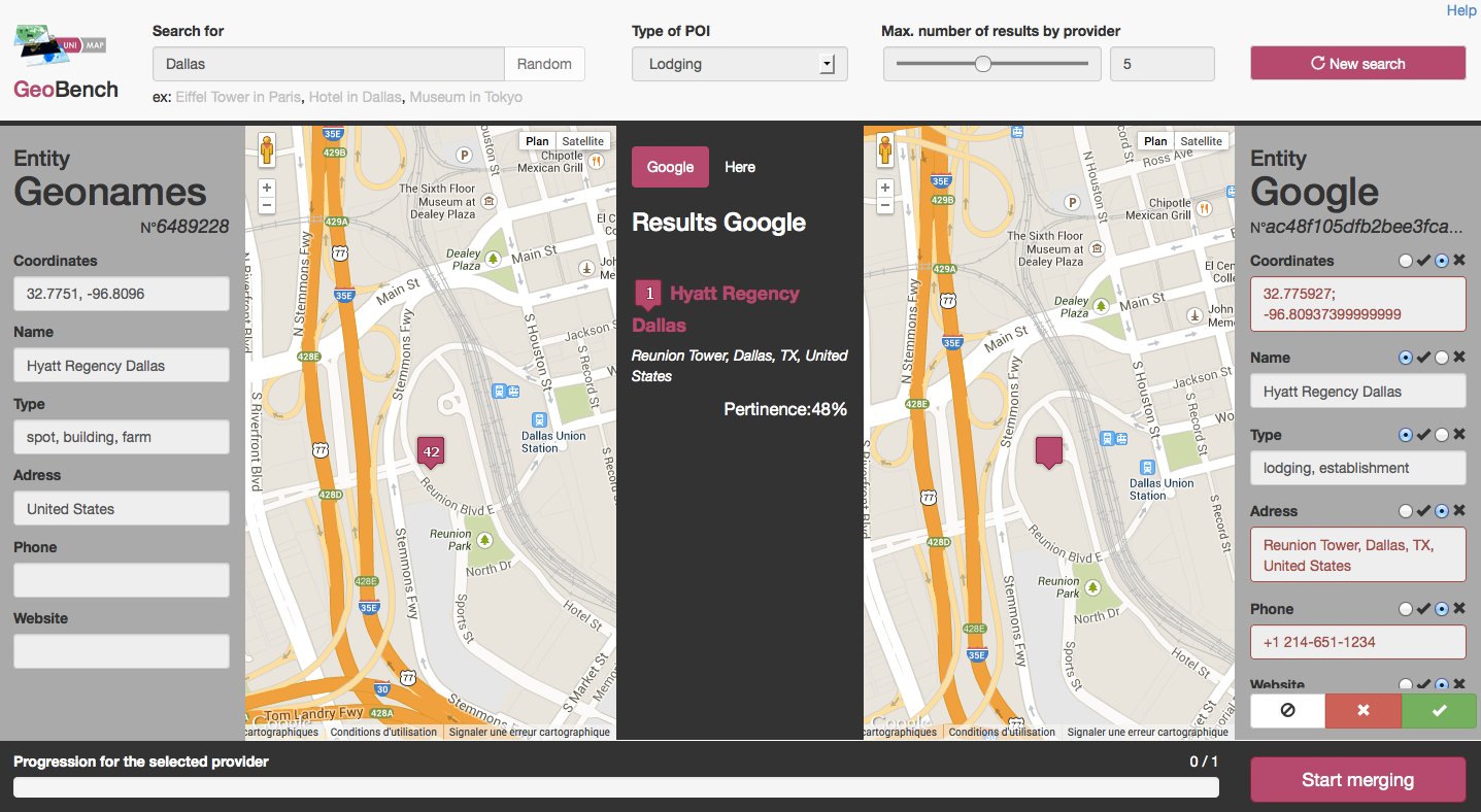 Matching with Google Maps provider
