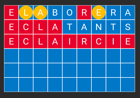 capture d&rsquo;écran du jeu sutom